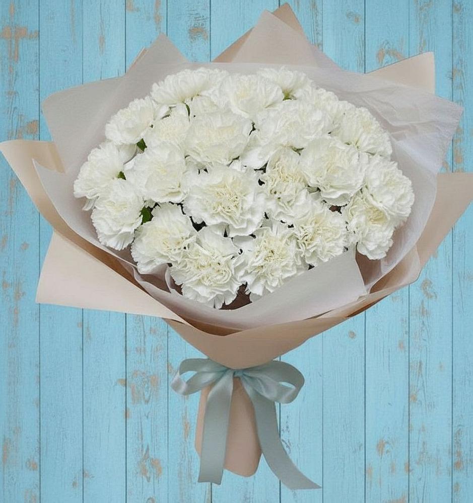 Букет цветов из: Гвоздики в Комсомольское Чувашия