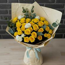 Букет цветов из:  Розы #REPLACE_PRED# Комсомольское Чувашия