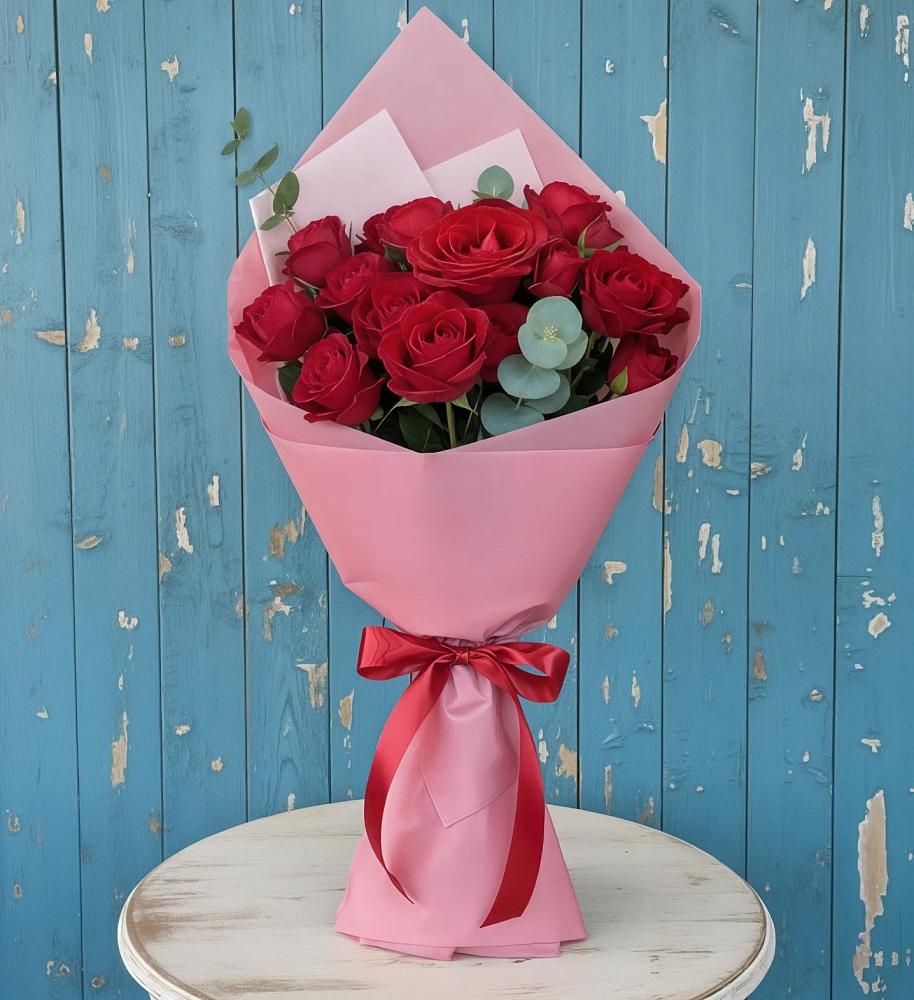 Букет цветов из: Розы в Комсомольское Чувашия