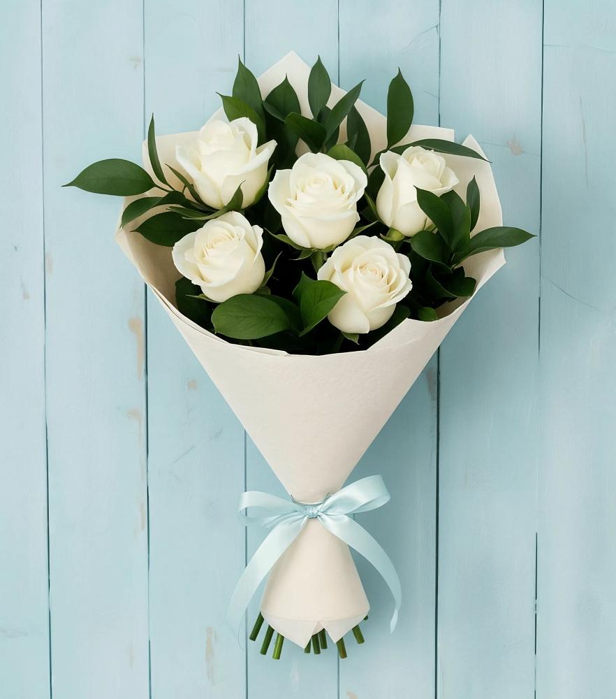 Букет цветов из: Розы в Комсомольское Чувашия