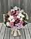 Букет цветов из: Альстромерии, Гвоздики, Розы и Хризантемы в Комсомольское Чувашия