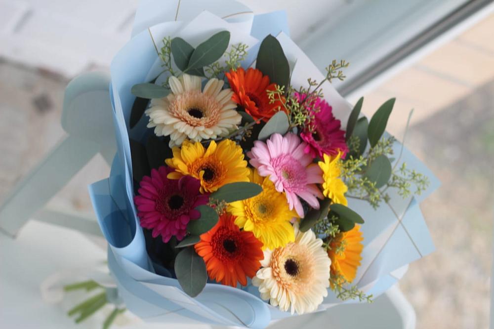 Букет цветов из: Герберы в Комсомольское Чувашия