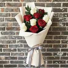 Букет цветов из:  Розы в Комсомольское Чувашия