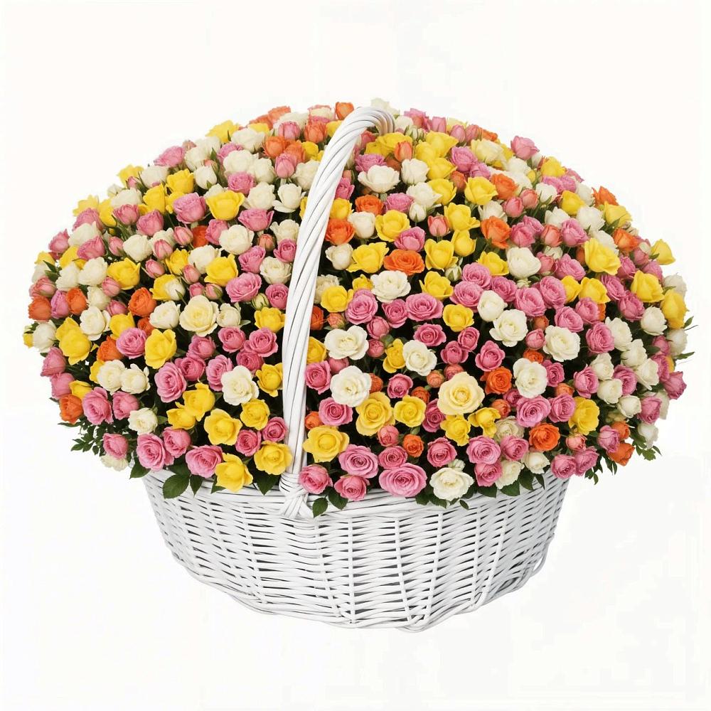 Премиум букет из: Розы в Комсомольское Чувашия