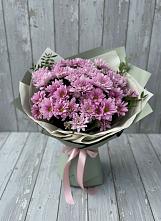 Букет цветов из:  Хризантемы в Комсомольское Чувашия