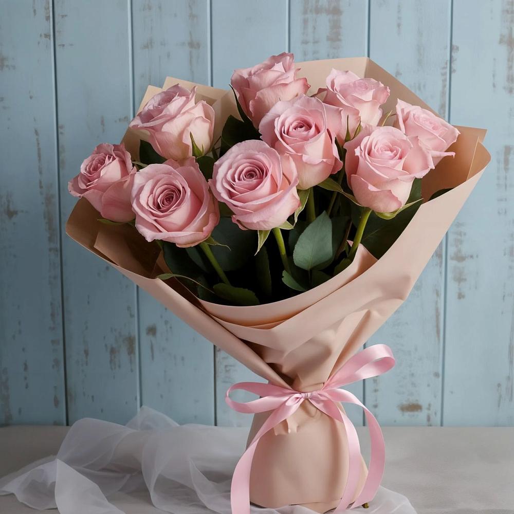 Букет цветов из: Розы в Комсомольское Чувашия