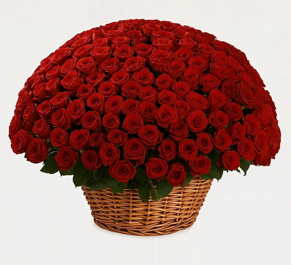 Премиум букет из: Розы в Комсомольское Чувашия