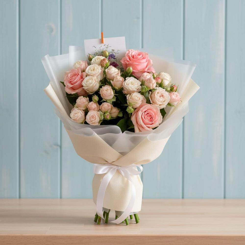 Букет цветов из: Розы в Комсомольское Чувашия