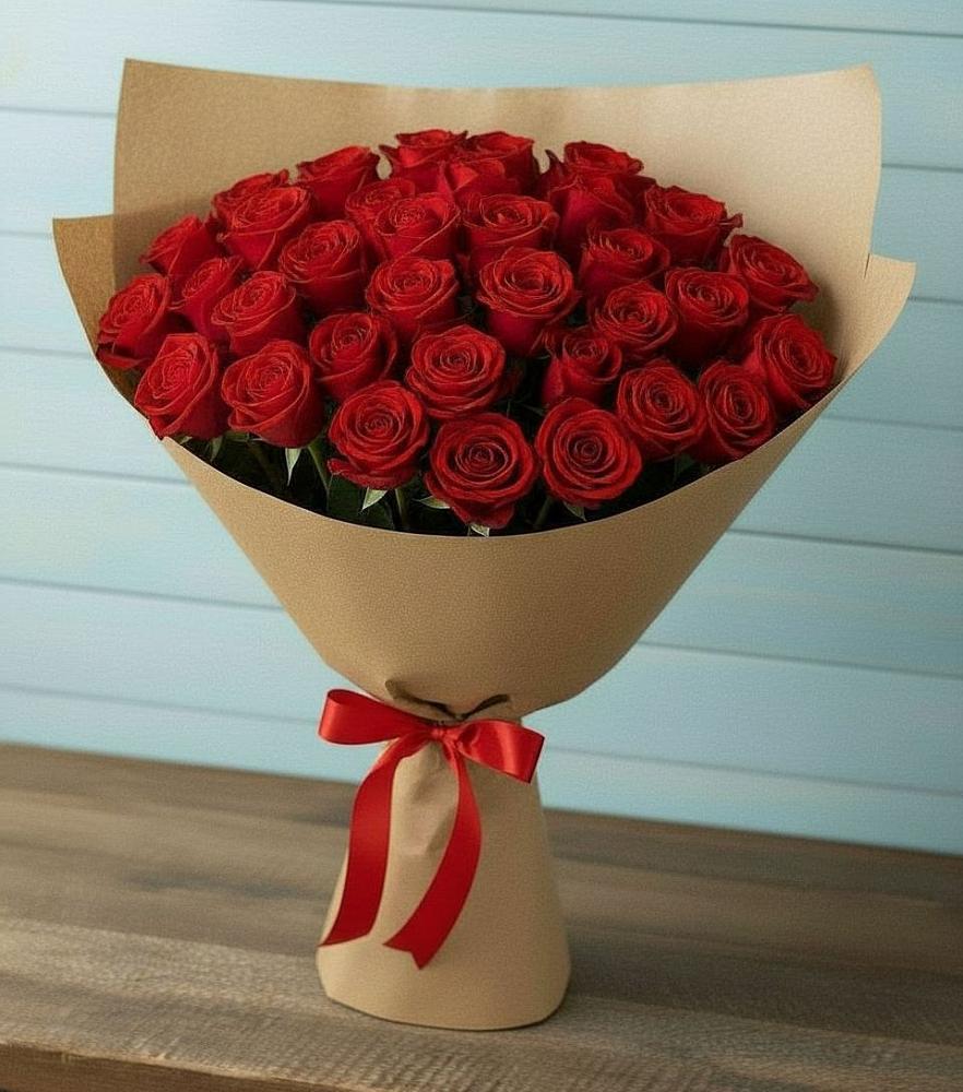 Букет Красные розы Милано в Комсомольское Чувашия