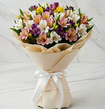 Букет цветов из:  Альстромерии в Комсомольское Чувашия