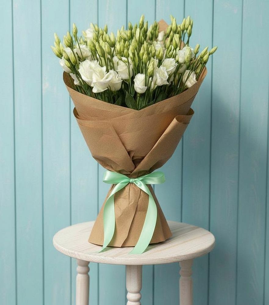 Букет цветов из: Лизиантусы в Комсомольское Чувашия