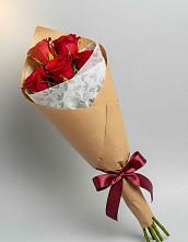 Букет цветов из:  Розы в Комсомольское Чувашия