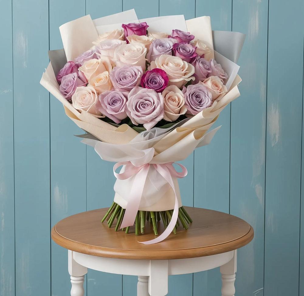 Букет цветов из: Розы в Комсомольское Чувашия