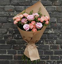 Букет цветов из:  Розы в Комсомольское Чувашия