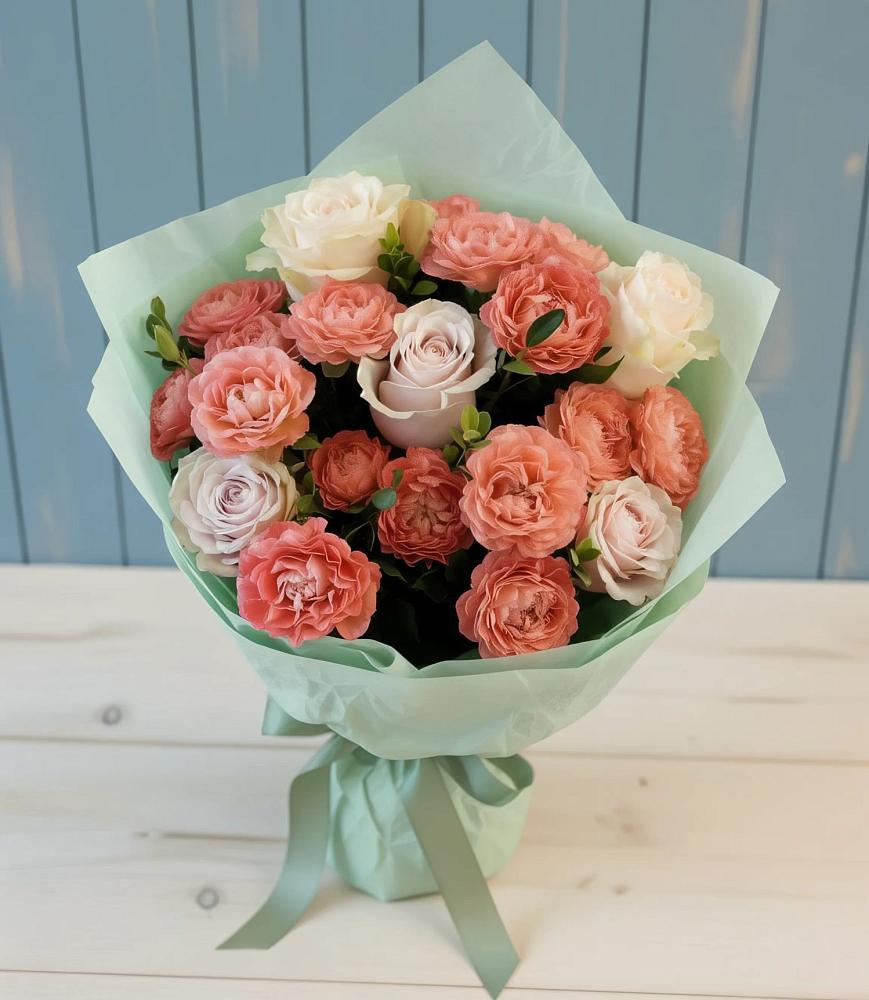 Букет цветов из: Розы в Комсомольское Чувашия