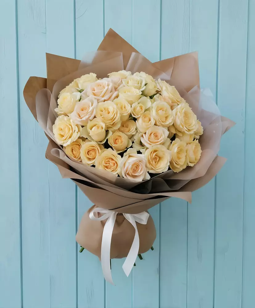 Букет Кремовое облако в Комсомольское Чувашия