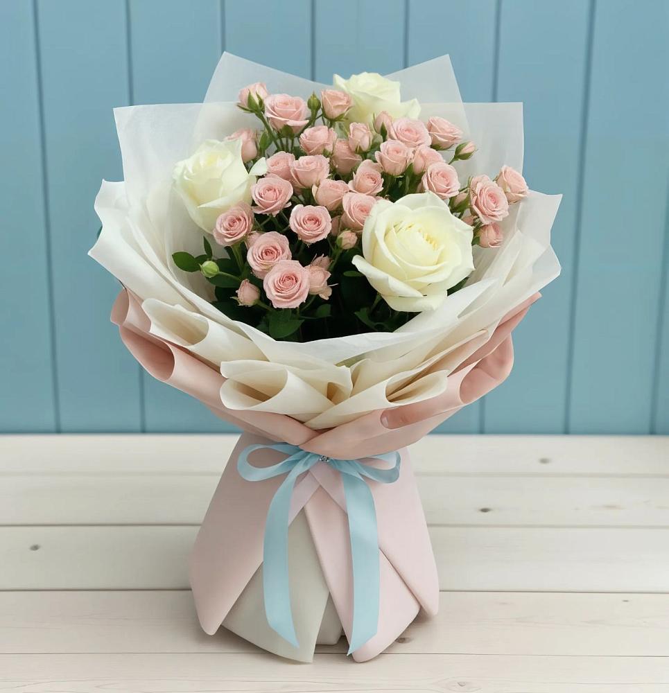 Букет цветов из: Розы в Комсомольское Чувашия