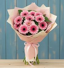 Букет цветов из:  Герберы в Комсомольское Чувашия