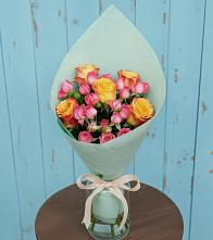 Букет цветов из:  Розы в Комсомольское Чувашия