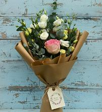 Букет цветов из:  Розы и Лизиантусы #REPLACE_PRED# Комсомольское Чувашия