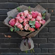 Букет цветов из:  Розы в Комсомольское Чувашия